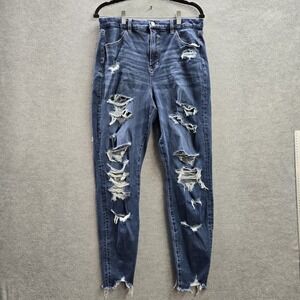 American Eagle Outfitters Women‎ Jeans 14 REGULAR Blue Denim The Dream Jean
